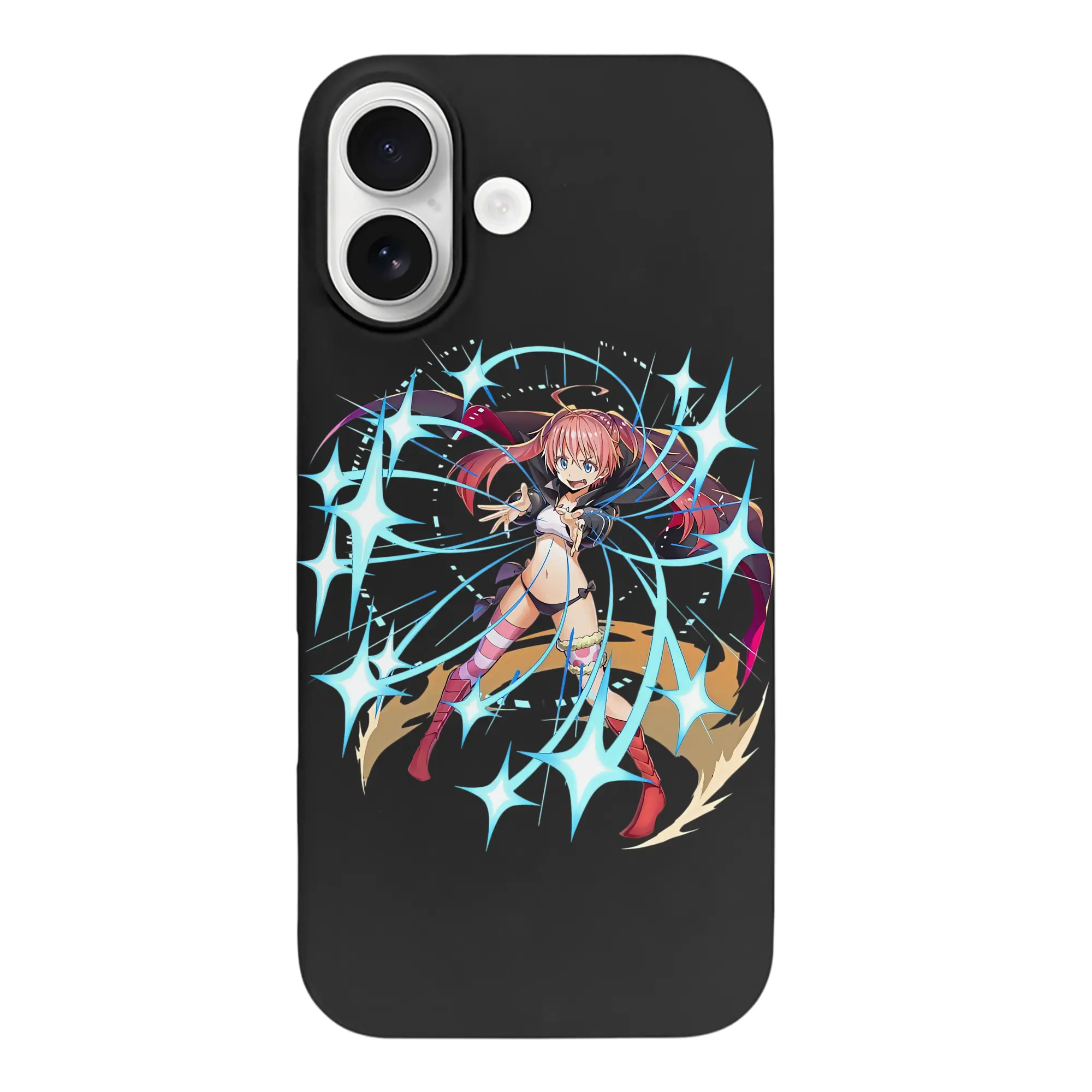 転生したらスライムだった件 グッズ,ミリム・ナーヴァ - iPhone 17 シリーズ シリコンケース 薄型 耐衝撃 指紋防止 ソフトタッチカバー 精密フィット 傷防止 保護ケース iPhone 17/17 Air/17 Pro/17 Pro Max 対応